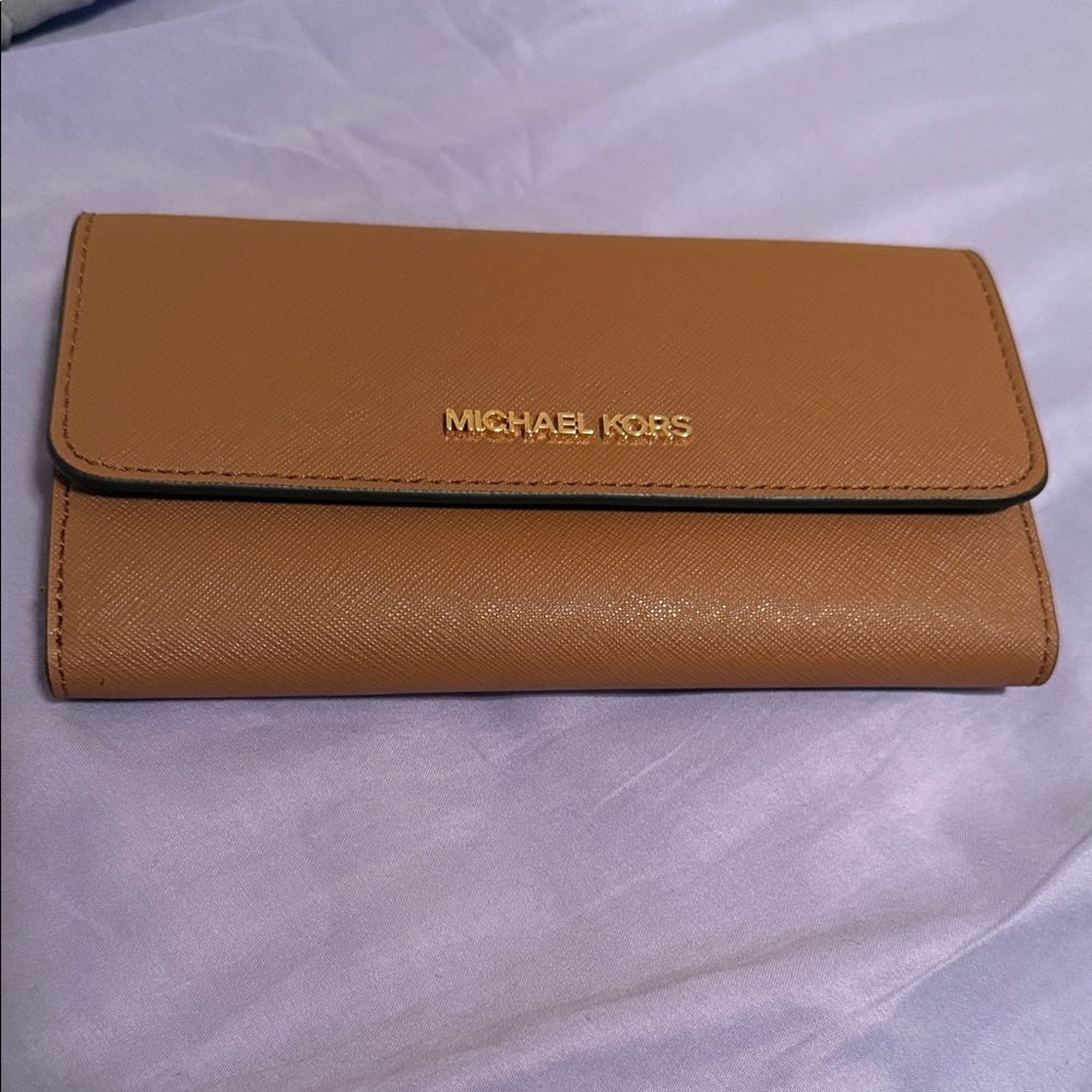 Michael Kors Brown Leather Wallet